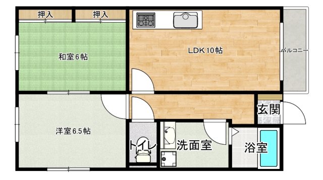 佐藤メゾンの間取り