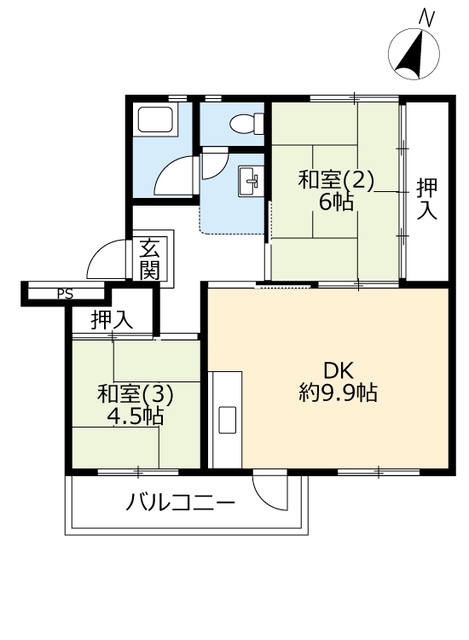 ＵＲ千葉幸町の間取り