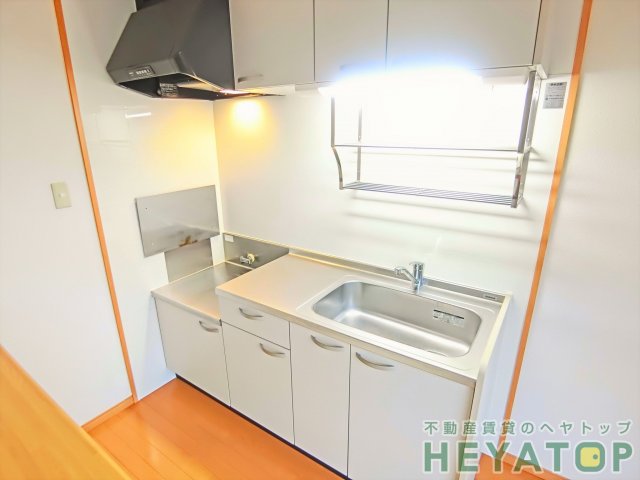 キッチン　ガスコンロが置けるキッチン