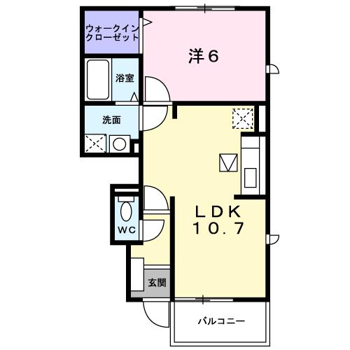 グランシャテーニュIIの間取り