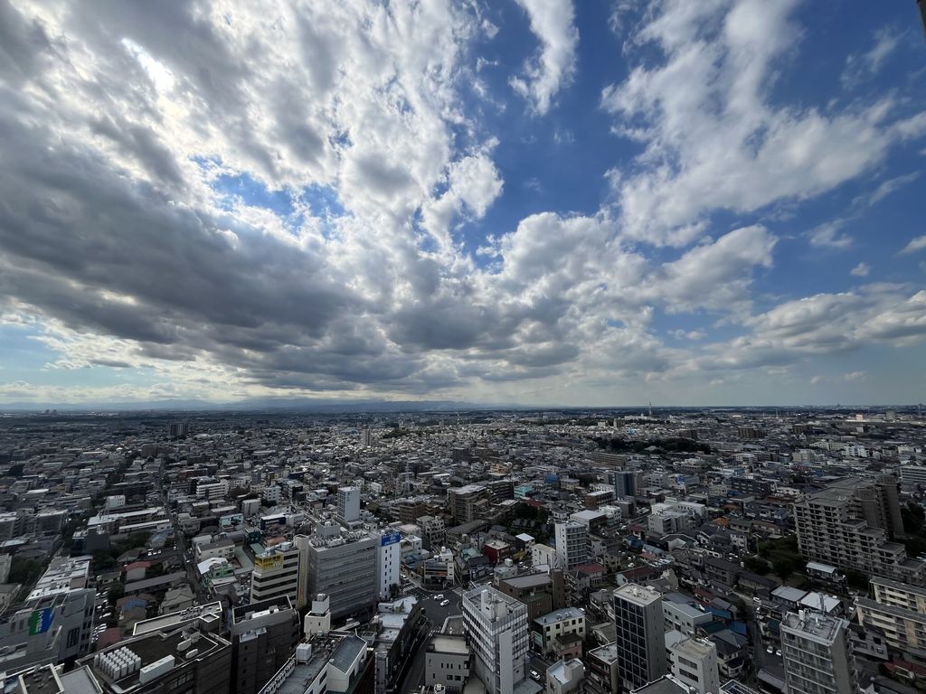 【さいたま市大宮区桜木町のマンションの眺望】