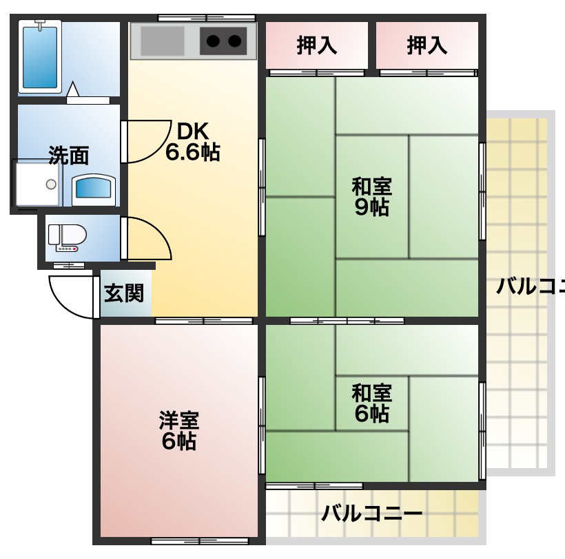 ＳＨＩＮＹ筑西の間取り