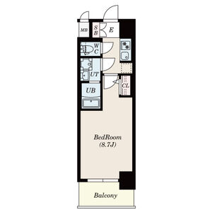 S-RESIDENCE名駅Westの間取り