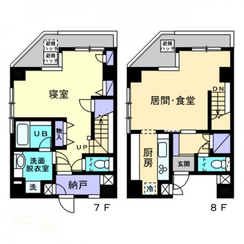 コトブキビルの間取り