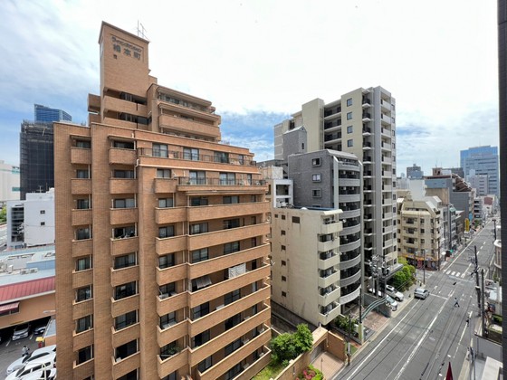 【広島市中区幟町のマンションの眺望】