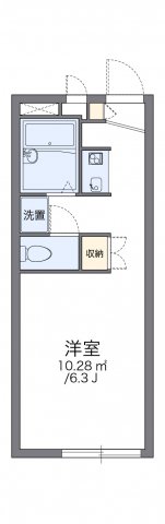 レオパレスプレノタートIの間取り