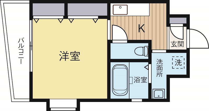 コスモス御笠川の間取り