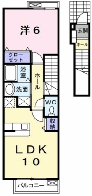 サニークレメントIIの間取り