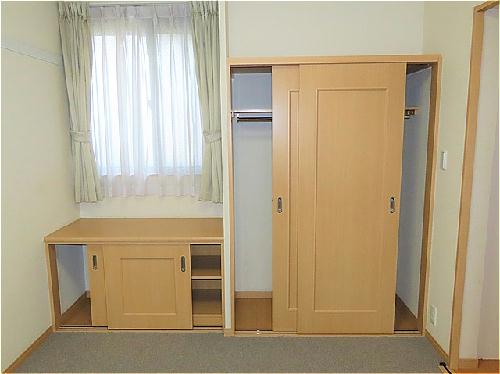 収納　収納が豊富なお部屋です