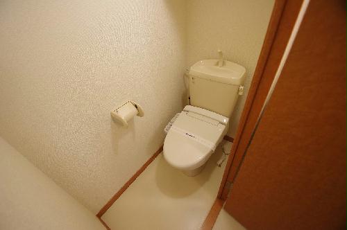 トイレ　温水便座設置済み