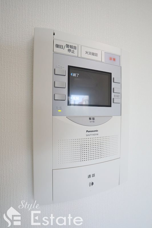 セキュリティ　モニター付きインターホン