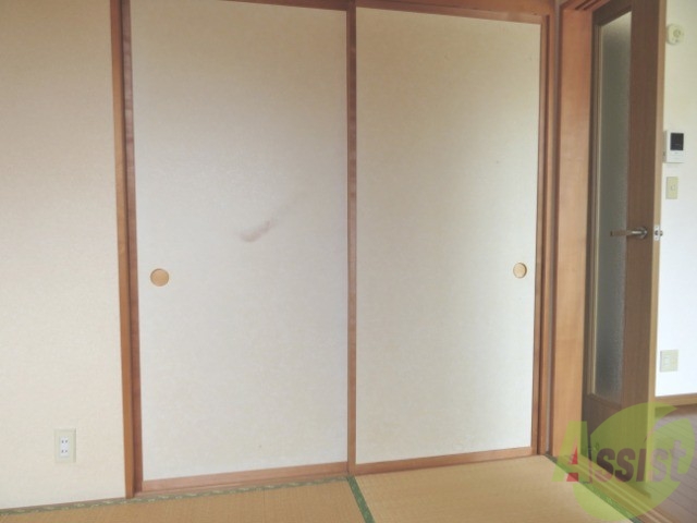 収納　ここに収納があります。収納があると部屋が広く使えます。