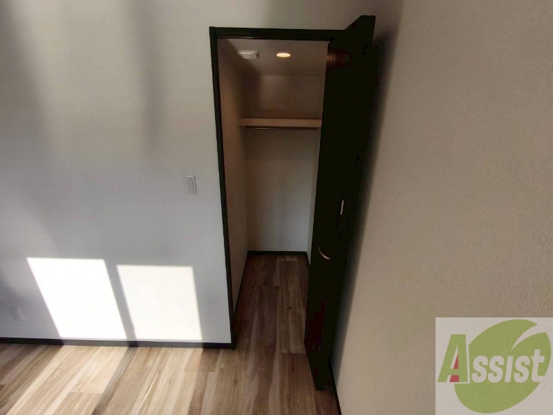 収納　洋室にはクローゼットがあるのですっきり片付きそうです。