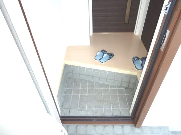 玄関　101号室の写真です。