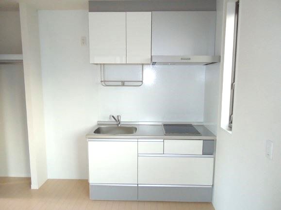 キッチン　101号室の写真です。