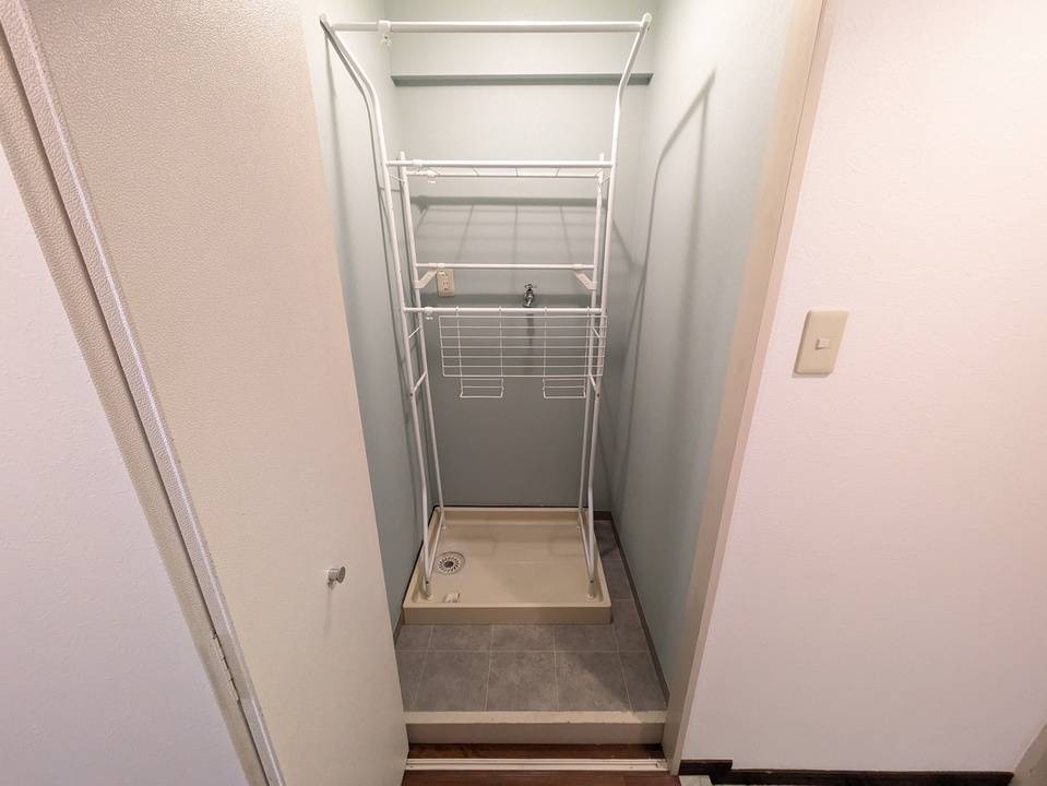 洗面設備　洗濯機置場