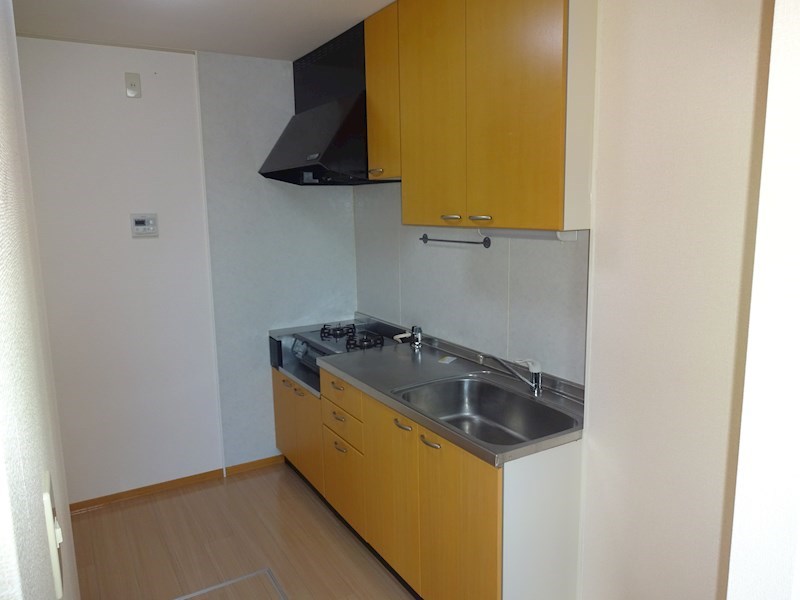 キッチン　都市ガスタイプのキッチン