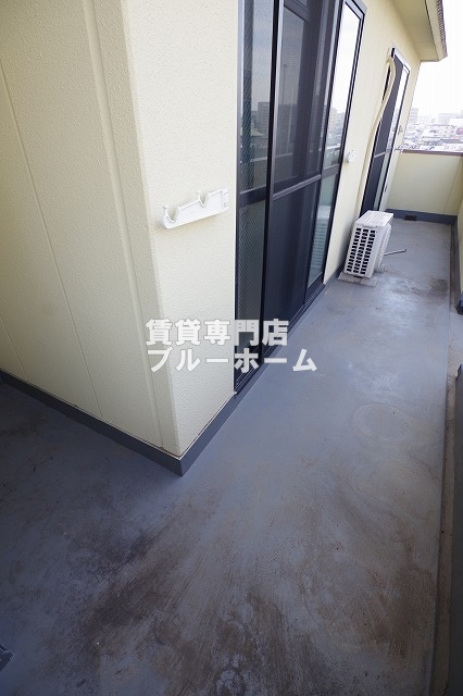 バルコニー　風通しの良いバルコニー！「