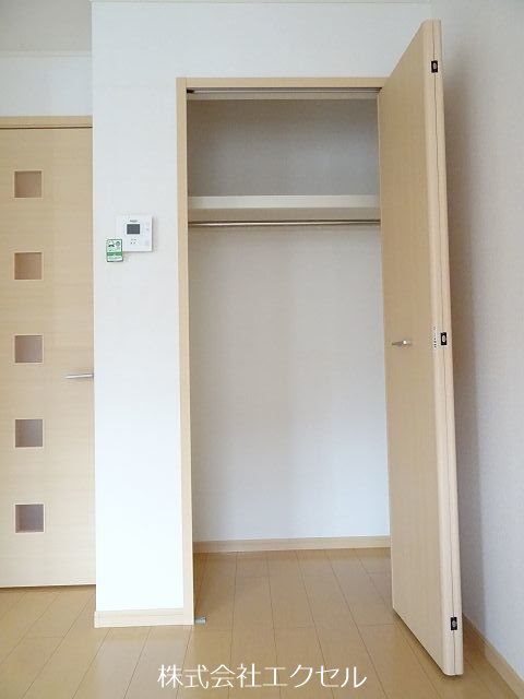 収納　クローゼットです。