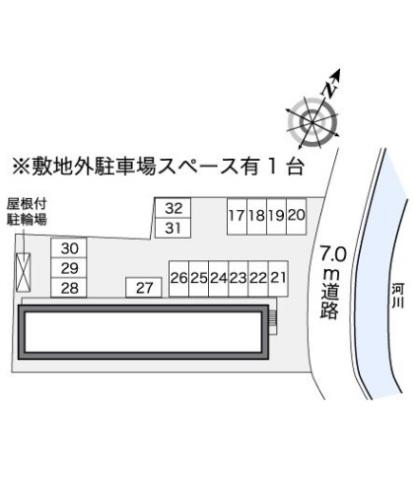 駐車場　エントランス
