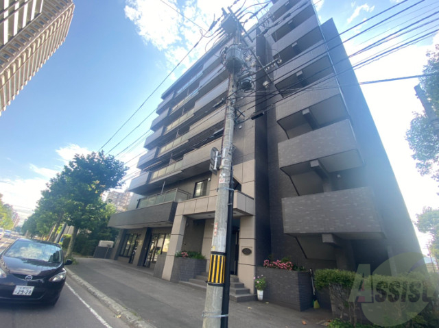 建物外観　札幌市中央区北３条西「アームズ美術館通１」