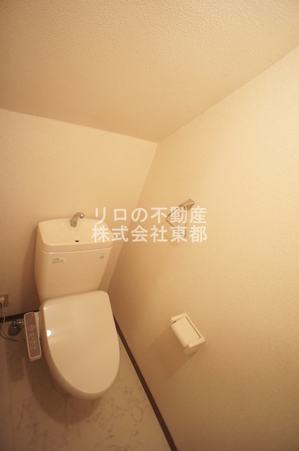 トイレ　洗浄便座付です！
