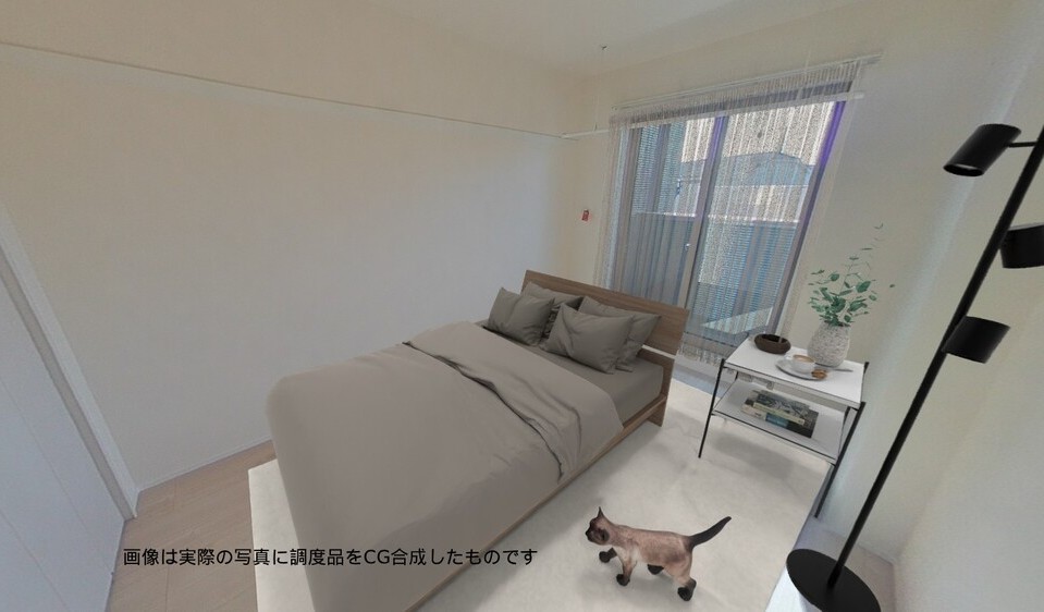 その他部屋・スペース　南西向き洋室6.1帖☆バルコニーに繋がるお部屋です♪雨の日に