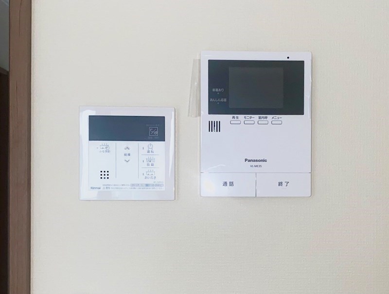 セキュリティ　モニターインターホン完備で安心♪