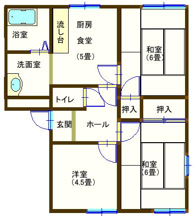 ラフォーレ西新井A_間取り_0