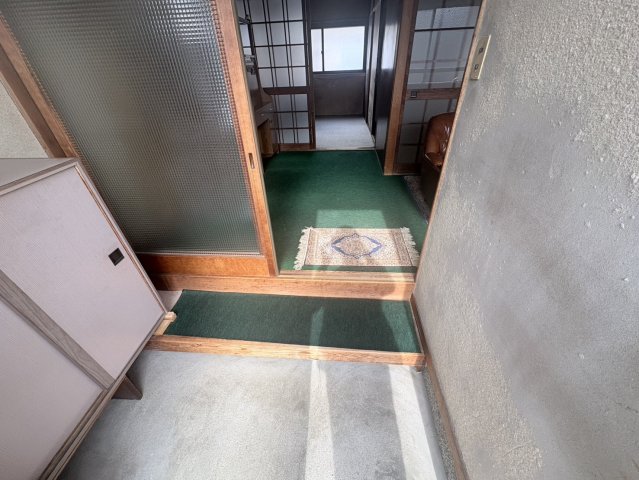 玄関　明るい玄関です