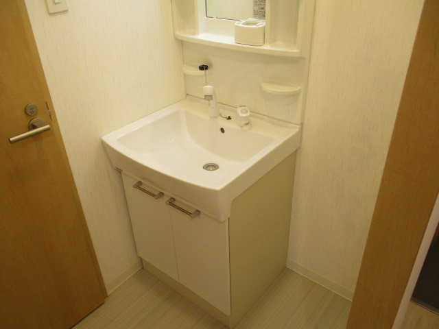 バルコニー　シャンプードレッサーは忙しい朝の強い味方ですね