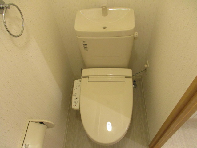眺望　清潔感のあるトイレです