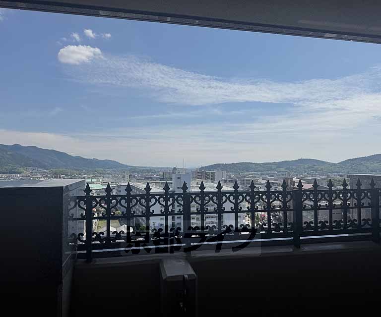 眺望　バルコニーからの景色です！