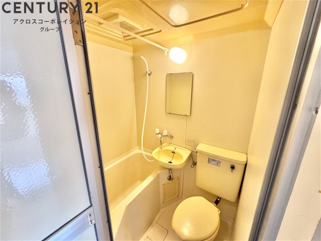 バス・シャワールーム　シンプルで機能的なユニットバスです！