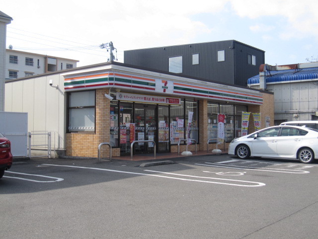 コンビニ　セブンイレブン静岡桃園町店（コンビニ）まで400m