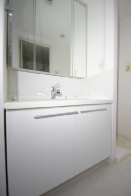 洗面設備　※別間取りの参考写真です