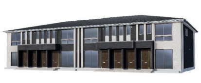 建物外観　※同社施工の類似物件の写真です。