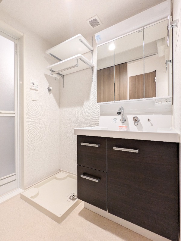 洗面設備　図面と現状に相違がある場合には現状を優先