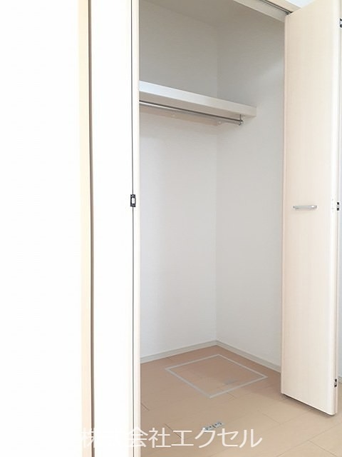 収納　クローゼットです。