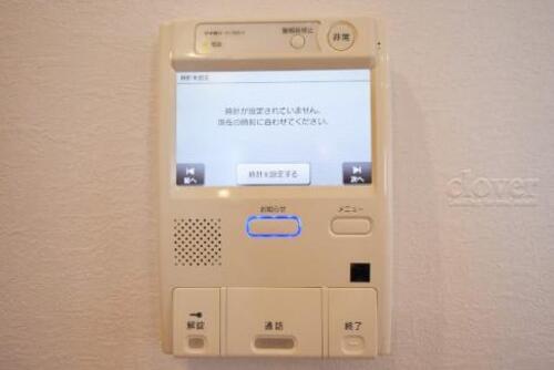 セキュリティ　TVモニターホン（購入時広告掲載写真）