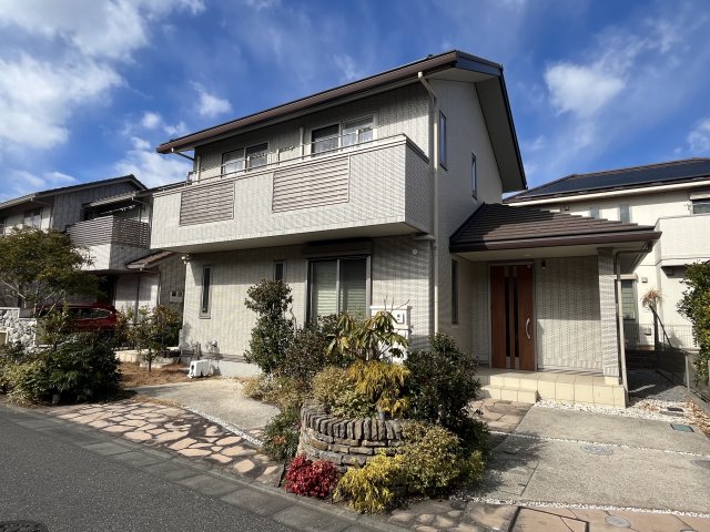 建物外観　陽当たりが良く、明るい戸建てになります。
