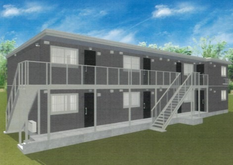 建物外観　完成予想図です