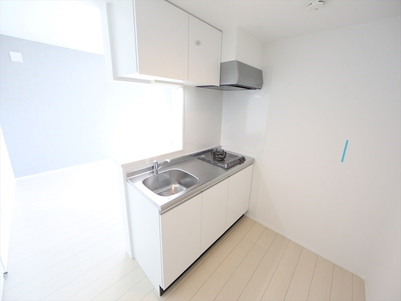 キッチン　システムキッチン（ガス2口コンロ付）カウンターキッチン