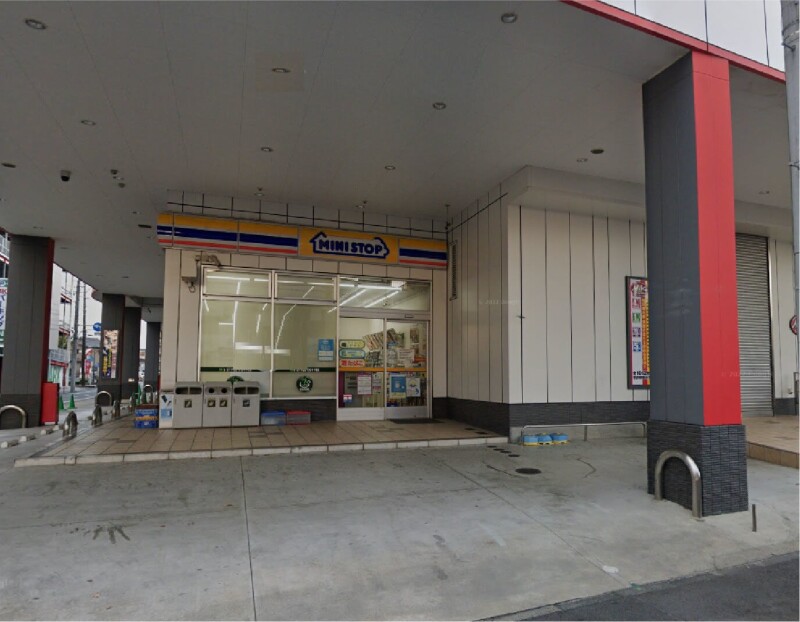 コンビニ　ミニストップ M&K岡崎店（コンビニ）まで1109m