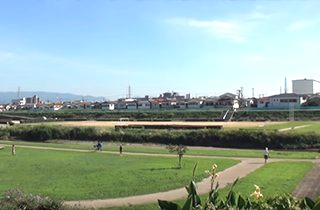 公園　大津川河川敷公園（公園）まで1305m