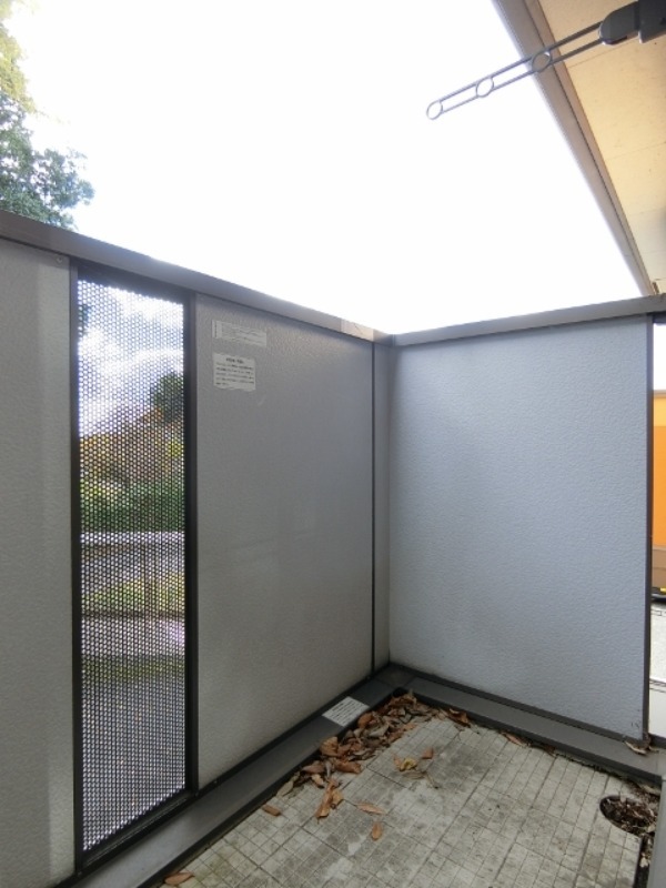 バルコニー　図面と現状に相違がある場合には現状を優先