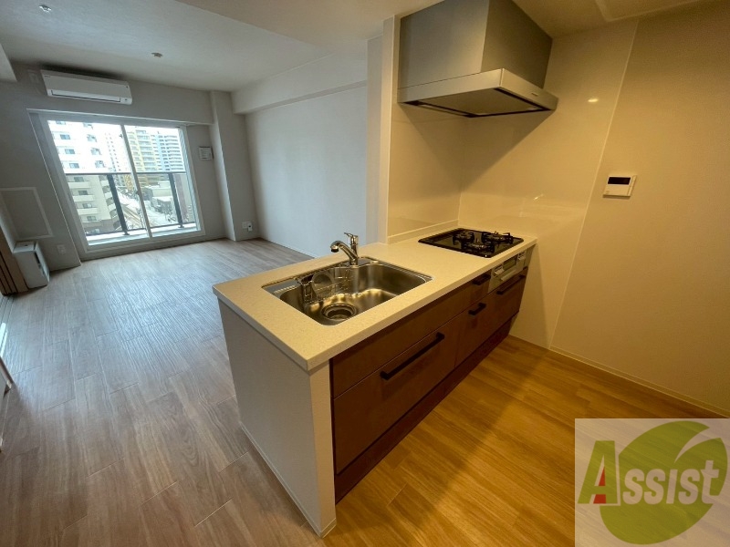 キッチン　システムキッチンなので、すぐお料理に使えます！