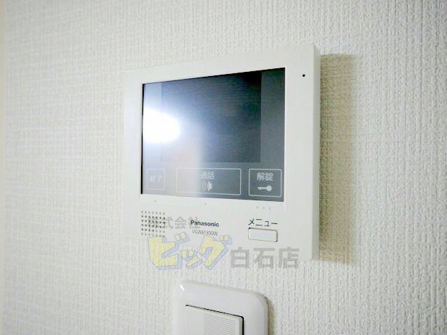 セキュリティ　モニター付きインターホン完備しています♪
