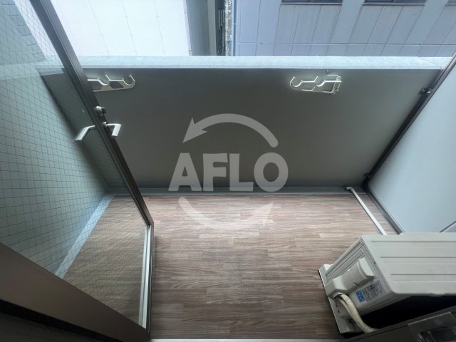 バルコニー　エスリード心斎橋LUXUE　バルコニー