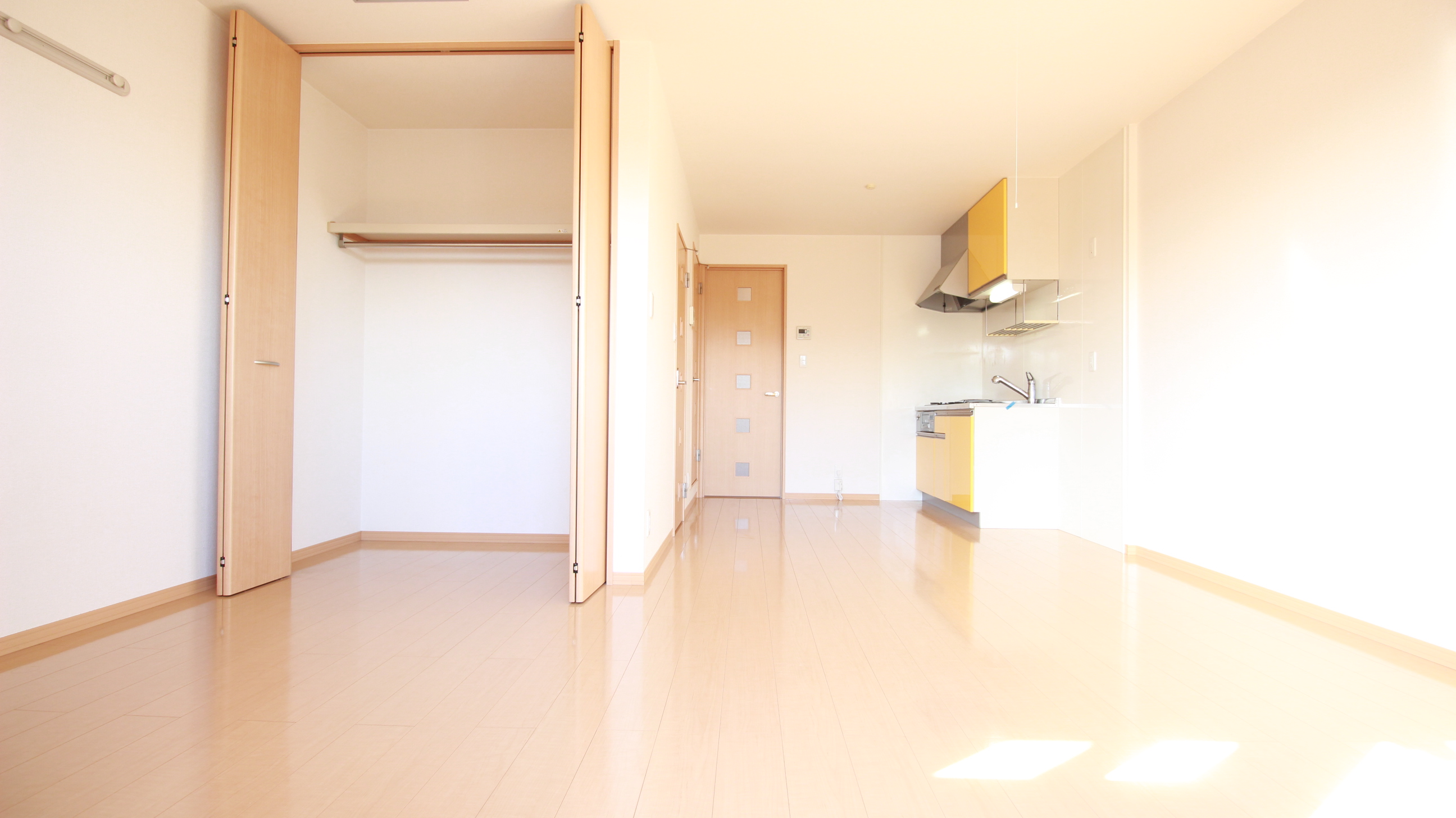 収納　クローゼット付きです！